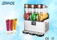 Commercial Grade Slush Machine , Frozen Drink Maker Machine 3x12L Output