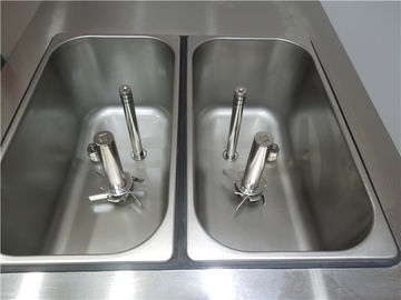 Countertop Bevroren de Ernstvoer van de Yoghurtmachine voor Zaken 48Liter/Hour