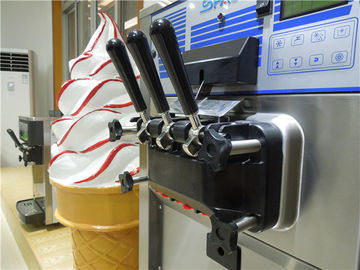 Countertop Bevroren de Ernstvoer van de Yoghurtmachine voor Zaken 48Liter/Hour